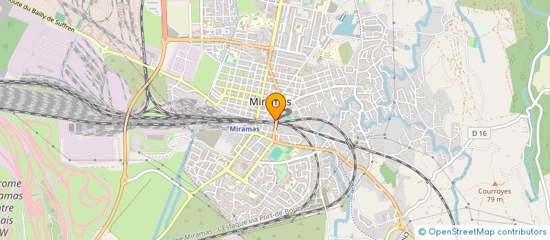 localisation de l'entreprise MONSIEUR MANUEL FERNANDEZ  MIRAMAS