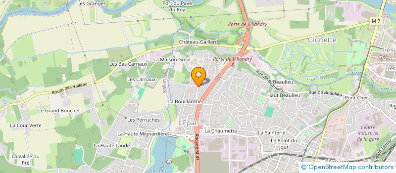 localisation de l'entreprise MONSIEUR MANUEL FERNANDO CUROPOS à JOUE-LES-TOURS