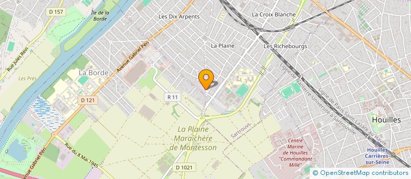 localisation de l'entreprise MONSIEUR MANUEL FERNANDO LEITE FERNANDES FABIAO à SARTROUVILLE