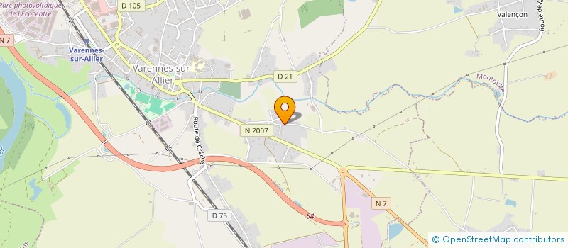 localisation de l'entreprise MONSIEUR MANUEL FERREIRA à VARENNES-SUR-ALLIER
