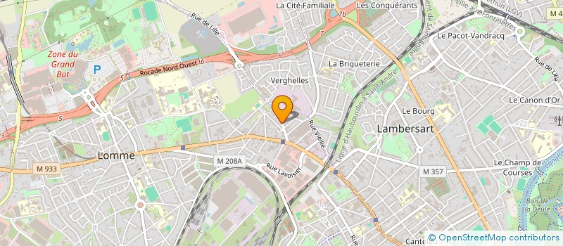 localisation de l'entreprise MONSIEUR MANUEL FERREIRA GOMES à LILLE