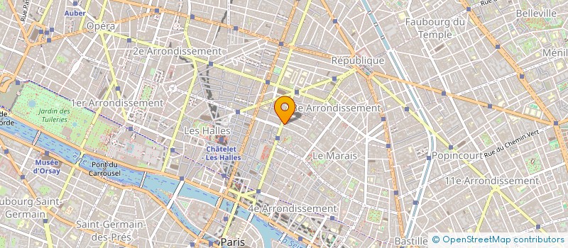 localisation de l'entreprise MONSIEUR MANUEL FLAM  PARIS