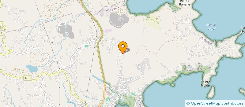 localisation de l'entreprise MONSIEUR MANUEL FLORENT  LE ROBERT