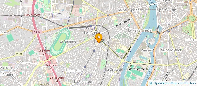 localisation de l'entreprise MONSIEUR MANUEL FLORES à TOULOUSE