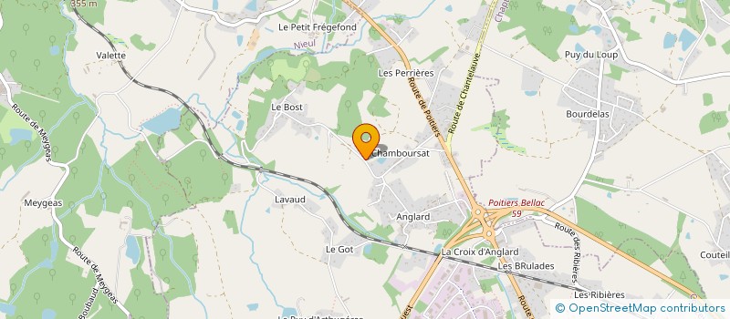 localisation de l'entreprise MONSIEUR MANUEL FLORES à COUZEIX