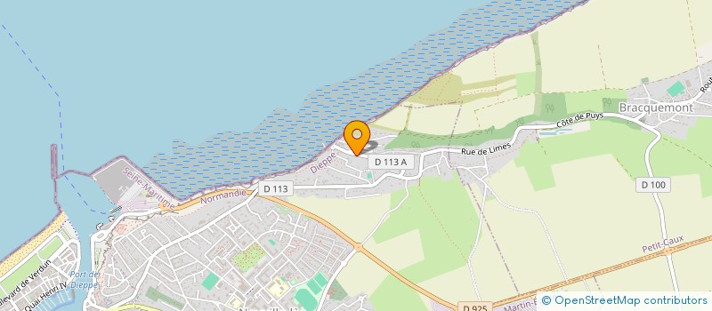 localisation de l'entreprise MONSIEUR MANUEL FLOUR à DIEPPE