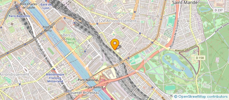 localisation de l'entreprise MONSIEUR MANUEL FORTES  PARIS