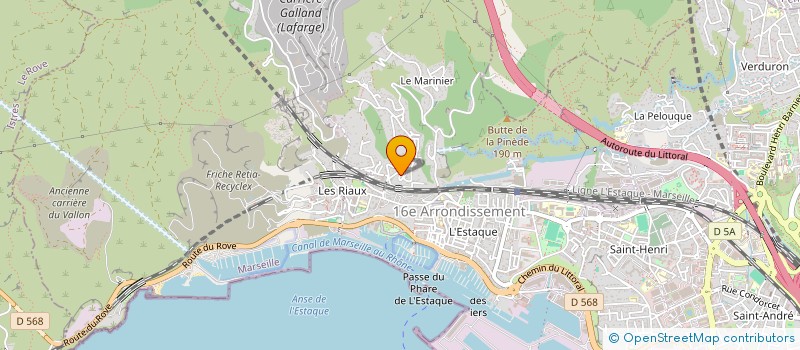 localisation de l'entreprise MONSIEUR MANUEL FOURNIER à MARSEILLE