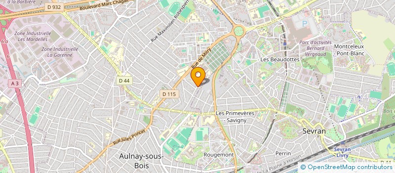 localisation de l'entreprise MONSIEUR MANUEL FRANCISCO à AULNAY-SOUS-BOIS