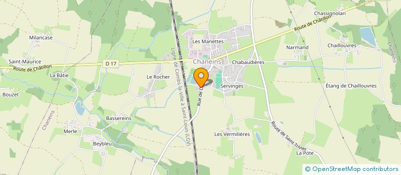 localisation de l'entreprise MONSIEUR MANUEL GALDO DATTILO à CHANEINS