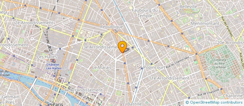 localisation de l'entreprise MONSIEUR MANUEL GAMA  PARIS