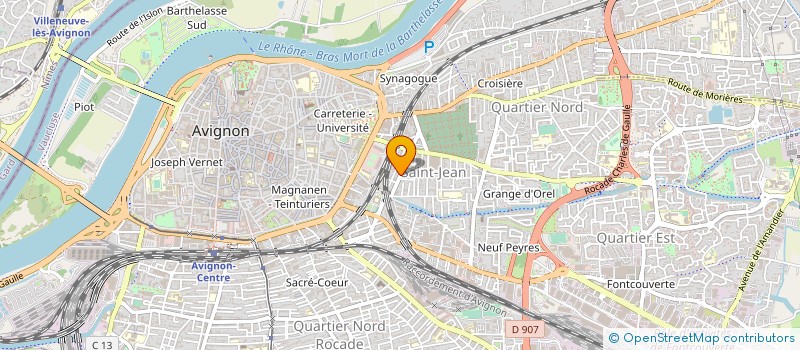 localisation de l'entreprise MONSIEUR MANUEL GARCIA à AVIGNON