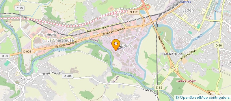 localisation de l'entreprise MONSIEUR MANUEL GARCIA  CASTRES