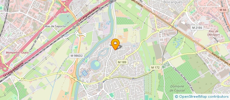 localisation de l'entreprise MONSIEUR MANUEL GARCIA  VILLENEUVE-LES-MAGUELONE