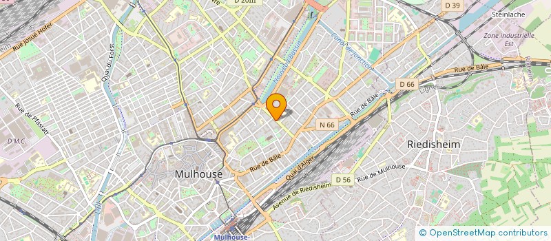 localisation de l'entreprise MONSIEUR MANUEL GARCIA  MULHOUSE