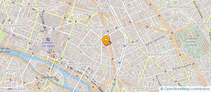 localisation de l'entreprise MONSIEUR MANUEL GARCIA POU  PARIS