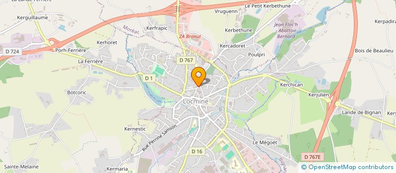 localisation de l'entreprise MONSIEUR MANUEL GAUCHER à LOCMINE