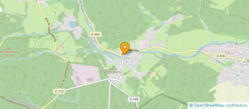 localisation de l'entreprise MONSIEUR MANUEL GAUMEZ  OBERBRUCK