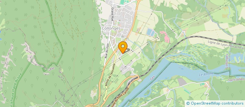 localisation de l'entreprise MONSIEUR MANUEL GAYOSO  COLLONGES