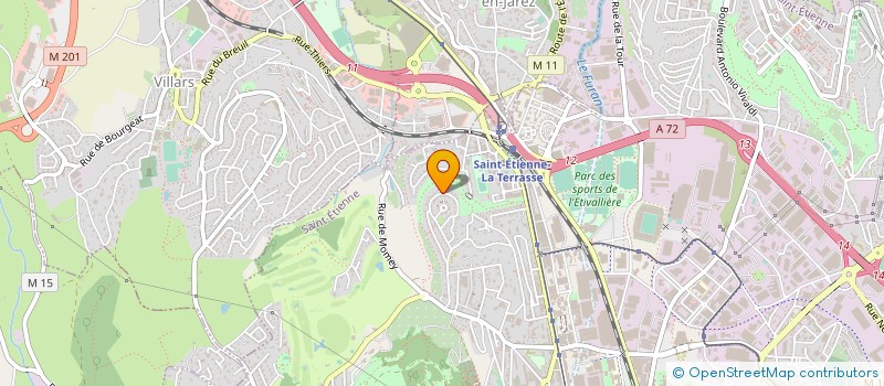 localisation de l'entreprise MONSIEUR MANUEL GIMENEZ à SAINT-ETIENNE