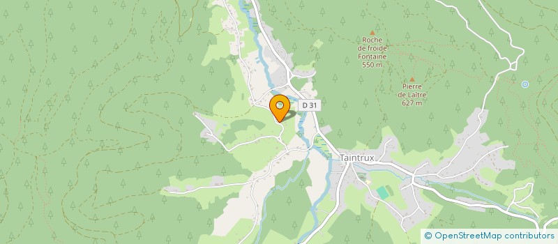 localisation de l'entreprise MONSIEUR MANUEL GIMENEZ  TAINTRUX