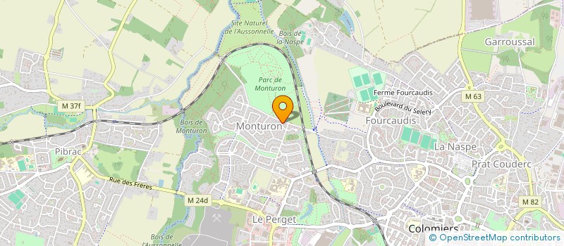 localisation de l'entreprise MONSIEUR MANUEL GIMENEZ à COLOMIERS