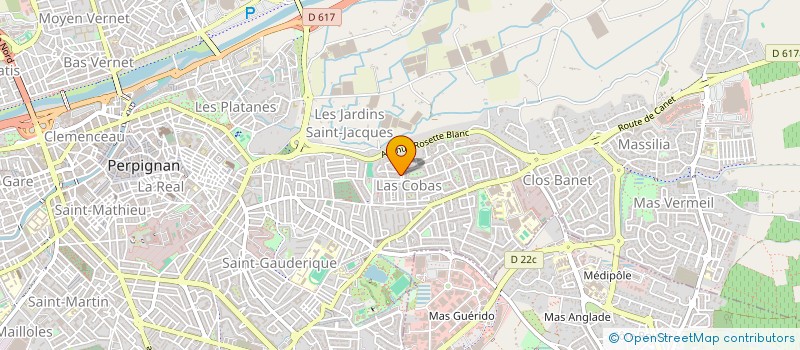 localisation de l'entreprise MONSIEUR MANUEL GOMES DA COSTA  PERPIGNAN