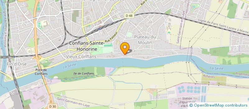 localisation de l'entreprise MONSIEUR MANUEL GONCALVES BRAGA à CONFLANS-SAINTE-HONORINE