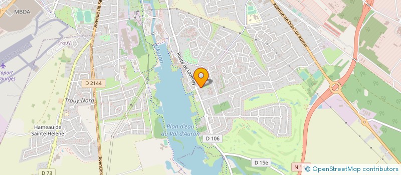 localisation de l'entreprise MONSIEUR MANUEL GONZALEZ  BOURGES