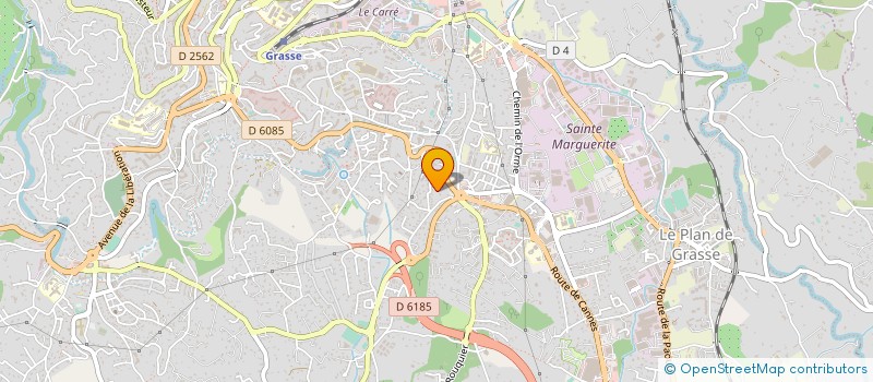 localisation de l'entreprise MONSIEUR MANUEL GREGORIO CATITA  GRASSE