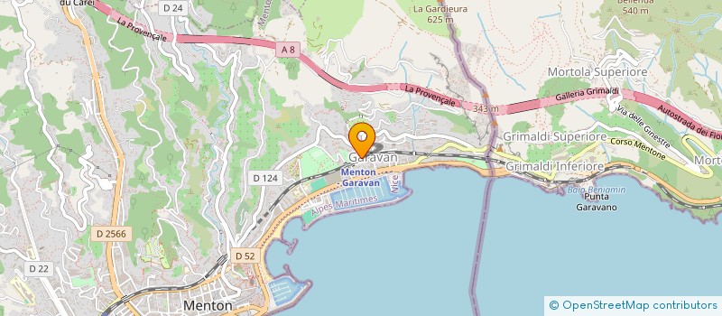 localisation de l'entreprise MONSIEUR MANUEL GROH  MENTON