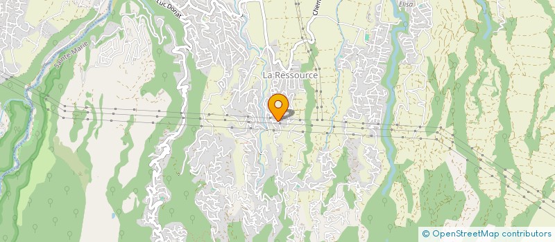 localisation de l'entreprise MONSIEUR MANUEL GRONDIN  SAINTE-MARIE