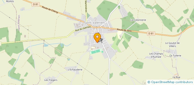 localisation de l'entreprise MONSIEUR MANUEL GROS  SAINT-VALERIEN