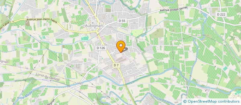 localisation de l'entreprise MONSIEUR MANUEL GUEHRAR  AUBIGNAN