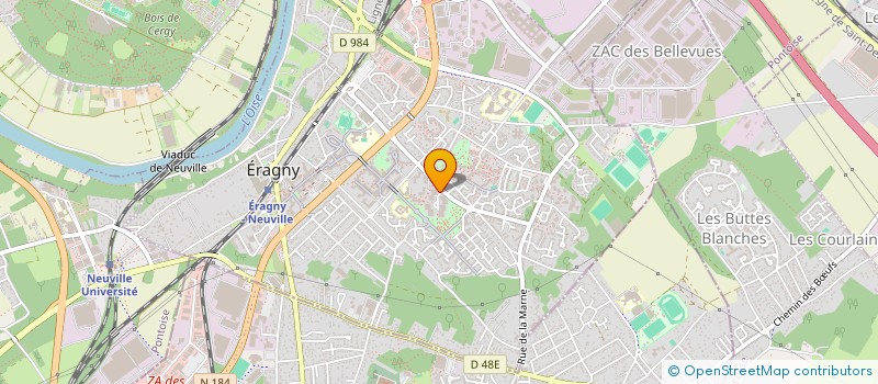 localisation de l'entreprise MONSIEUR MANUEL GUERRERO PACHECO  ERAGNY