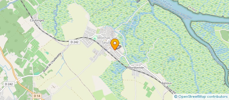 localisation de l'entreprise MONSIEUR MANUEL GUILBEAUD  MORNAC-SUR-SEUDRE