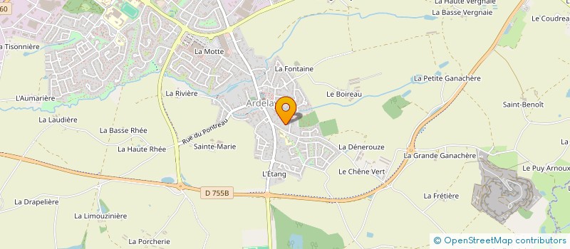localisation de l'entreprise MONSIEUR MANUEL GUILLOTEAU à LES HERBIERS