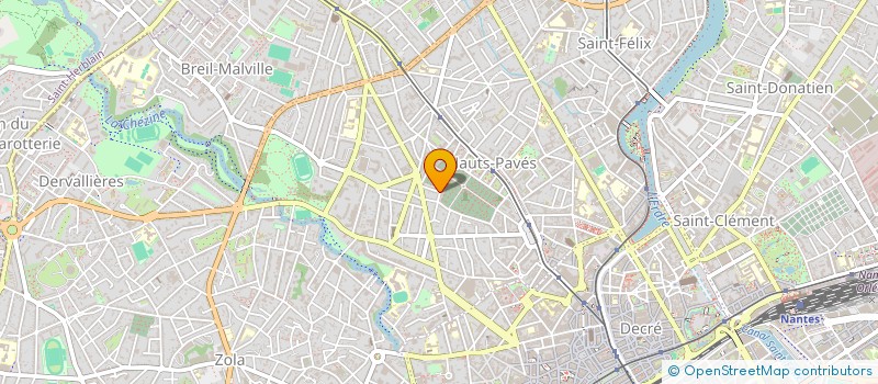 localisation de l'entreprise MONSIEUR MANUEL HARDY à NANTES