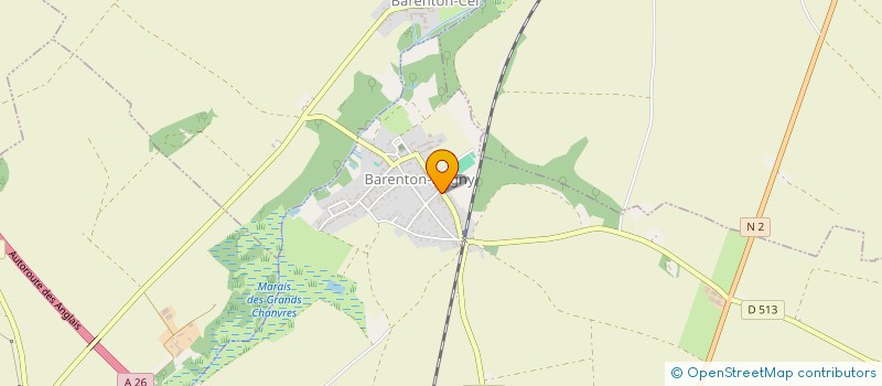 localisation de l'entreprise MONSIEUR MANUEL HARLEZ à BARENTON-BUGNY
