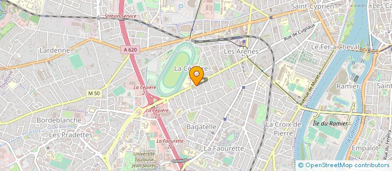 localisation de l'entreprise MONSIEUR MANUEL HAUSSEGUY à TOULOUSE