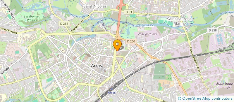 localisation de l'entreprise MONSIEUR MANUEL HAVEZ  HENIN-SUR-COJEUL