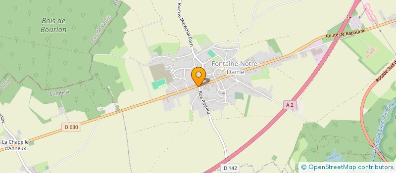 localisation de l'entreprise MONSIEUR MANUEL HERBIN  CREVECUR-SUR-L'ESCAUT