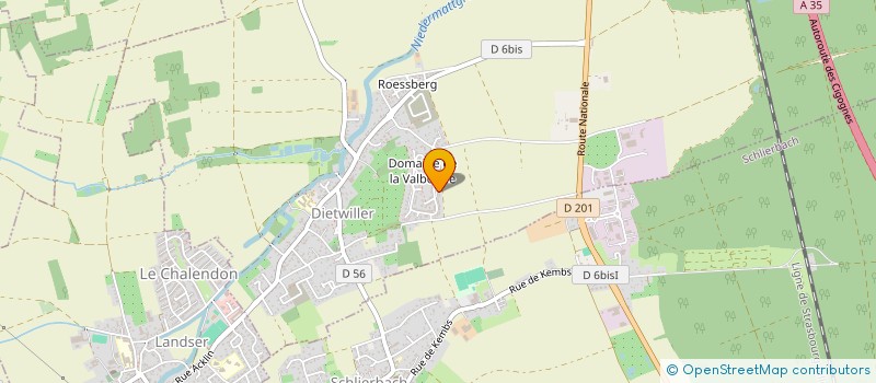 localisation de l'entreprise MONSIEUR MANUEL HIRTZLIN  DIETWILLER