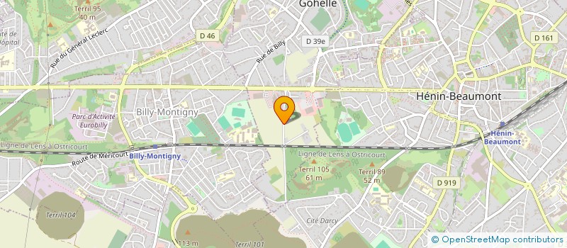 localisation de l'entreprise MONSIEUR MANUEL HOFFMANN  MONTIGNY-EN-GOHELLE