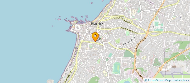 localisation de l'entreprise MONSIEUR MANUEL IBANEZ  ARCANGUES