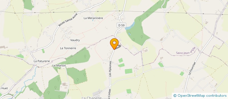 localisation de l'entreprise MONSIEUR MANUEL JEANNE  SAINT-AMAND-VILLAGES