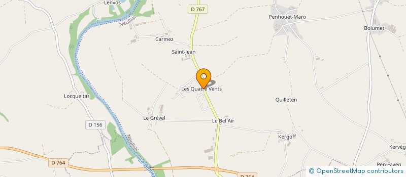 localisation de l'entreprise MONSIEUR MANUEL JEGO  NEULLIAC