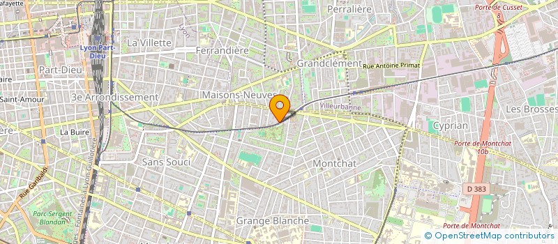 localisation de l'entreprise MONSIEUR MANUEL JONCHERAY  LYON