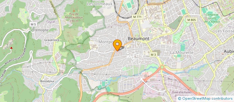 localisation de l'entreprise MONSIEUR MANUEL JOSE BARROSO à BEAUMONT