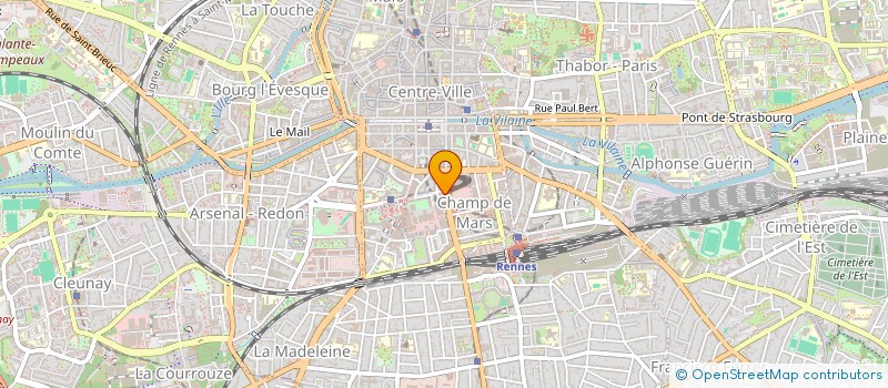 localisation de l'entreprise MONSIEUR MANUEL JOUAULT  RENNES